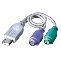 Adattatore da USB(M) a 2xPS2(F) Value (12.99.1075-50)