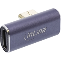 Adattatore InLine® USB4, USB-C m/f verticale angolato a destra/sinistra