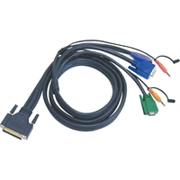 Aten 2L-1705P - Set Cavi KVM Data Switch PS/2 + Audio - 5,0m