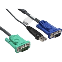 Aten 2L-5202U, Cavo KVM, VGA USB, 1,8m - Connettore console: SPHD 3 in 1