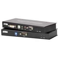 Aten CE600, KWM Extender USB, DVI Single Link Audio RS-232 via Cat5e/6 60m