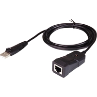 ATEN UC232B Adattatore console da USB a RJ-45 (RS-232), 1,2mt