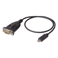 ATEN UC232C Convertitore USB-C a cavo adattatore seriale RS232 9pin Sub D, 0,3m