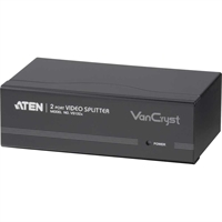 Aten VS132A, S-VGA Splitter Video, 2 porte 450MHz