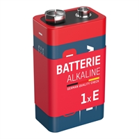 Batteria Alcalina, E-Block 9V, (Ansmann 1515-0000)