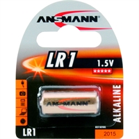 Batteria Alcalina, LR1, 1,5V, Blister 1pz (Ansmann 5015453)