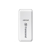 Card Reader USB3.1 Gen1 Transcend Bianco SD e micro SD - HC(UHS-I)/XC(UHS-I) (TS-RDF5W)