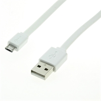 Cavo Micro USB 2.0 1,0m White Type USB A/F Micro B/M (11.02.8761-10)