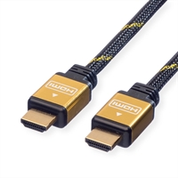 Cavo Monitor HDMI M/M 1,0m ARC Ethernet 4K GOLD High Speed Cable (11.04.5501-20)