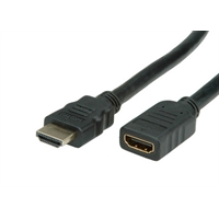 Cavo Monitor HDMI/HDMI M/F 3,0m High Speed+Ethernet (11.99.5576-10)