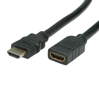Cavo Monitor HDMI/HDMI M/F 5,0m High Speed+Ethernet (11.99.5577-10)