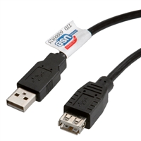 Cavo Prolunga USB 2.0 3,0m Nero Type A M/F (11.02.8960-100)