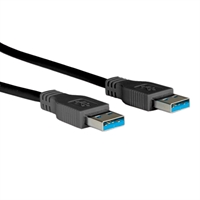 Cavo USB 3.2 Type A-A M/M 1m Nero (11.02.8970-50)