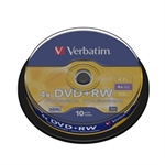 DVD+RW VERBA 4.7GB 16X 10Spindel