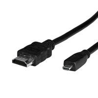 HDMI High Speed Cable with Ethernet 2,0m A/M-HDMI D/micro HDMI (11.99.5581-10)