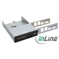 HUB USB 4P Inline Firewire E-SATA 3