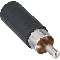 InLine® Adattatore Audio, 3,5mm Jack femmina a RCA maschio, Mono, accoppiatore