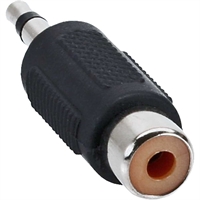 InLine® Adattatore Audio, 3,5mm Jack maschio a RCA femmina, Mono, accoppiatore