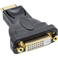 InLine® Adattatore DisplayPort maschio a DVI-D 24+1 femmina, nero, DP 1.1