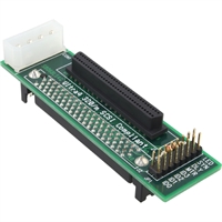 InLine® Adattatore SCSI-SCA U320 IDC 80pin femmina a 68pin mini Sub D femmina