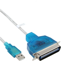 InLine® Adattatore USB A / Centronics 36pin, cavo 1,8m, per stampante