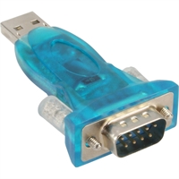 InLine® Adattatore USB A / Seriale RS232 Sub-D 9pin M, cavo USB 0,8m prolunga