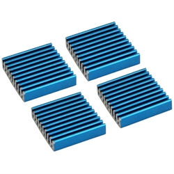 InLine® alette di raffreddamento autoadesive RAM cooler, 4 pezzi