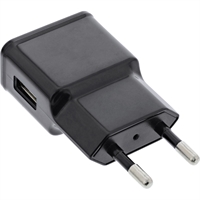 InLine® Alimentatore USB 100-240VAC, Out: 1x USB 5V/1200mA, nero