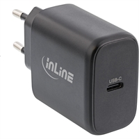 InLine® Alimentatore USB PD, caricatore GaN, USB-C singolo, Power Delivery, 65W