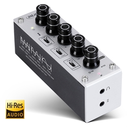 InLine® Amplificatore cuffie AmpEQ mobile, eq., Hi-Res, 3,5mm, batteria integr.