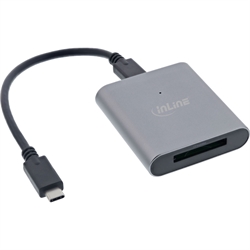 InLine® Cardreader USB 3.2 Gen.2 USB-C o USB-A, per schede CFexpress tipo B
