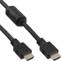 InLine® Cavo HDMI 1.3, Ferrite, 1,8m, 3D, nero, maschio / maschio HDMI-High Speed