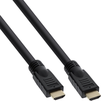 InLine® Cavo HDMI 2.0, High Speed, Ethernet, 4K2K, 4K3D, 7,5m, Premium, dorato