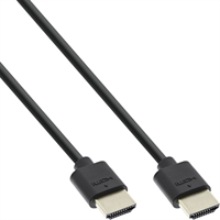 InLine® Cavo HDMI 2.0, Super Slim A/A, Ethernet,, 4K2K, 1,8m, Premium