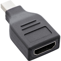 InLine® Convertitore Mini DisplayPort maschio a HDMI femmina, FullHD