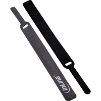 InLine® Fascette in hook-and-loop 12x125 mm, confezione da 10, nero