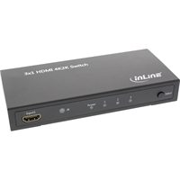 InLine® HDMI Switch 3 porte, 4K2K, 3D, LPCM, DTS, DTS-HD