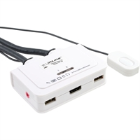 InLine® KVM Switch, 2 porte, USB HDMI, Full HD, Audio, all-in-one