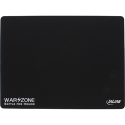 InLine® Mouse Pad Gaming Soft, nero, 350x260x3mm