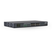 InLine® PoE++ Gigabit Network Switch 16 porte, 1Gb/s, 2xSFP,19