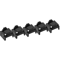 InLine® RJ45 port blocker, confezione di ricarica da 20 blocchi, nero