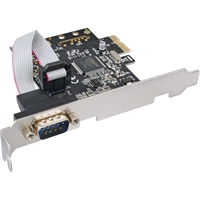 InLine® Scheda seriale PCIe, 1x Sud-D 9pin maschio, Moschip MCS9901