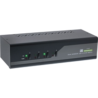 InLine® Switch KVM Desktop , 4 porte, Dual-Monitor DP 1.2, 4K, USB 3.0, Audio