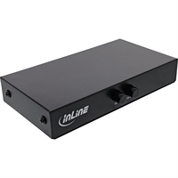 InLine® switch VGA manuale a 2 porte, 15-pin Sub-D HD