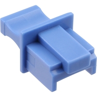 InLine® Tappo antipolvere per presa RJ45, colore: blu, blister da 100pz.