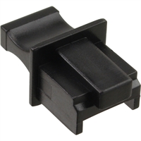 InLine® Tappo antipolvere per presa RJ45, colore: nero, blister da 100pz.