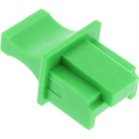 InLine® Tappo antipolvere per presa RJ45, colore: verde, blister da 100pz.