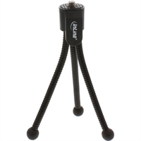 InLine® Treppiedi Mini12,5cm, gambe flessibili, nero