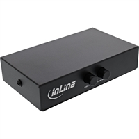 InLine® USB 2.0 switch manuale, dispositivo USB-A a 2 computer