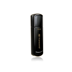 JetFlash 350 Transcend 16GB Black USB2.0 (TS16GJF350)